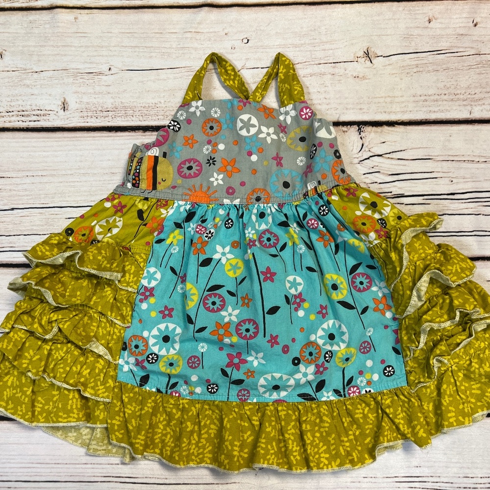 EUC Jelly the Pug Ruffle dress 18 months